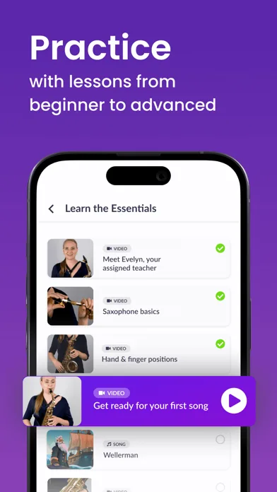 Aprende saxofón - tonestro screenshot 5