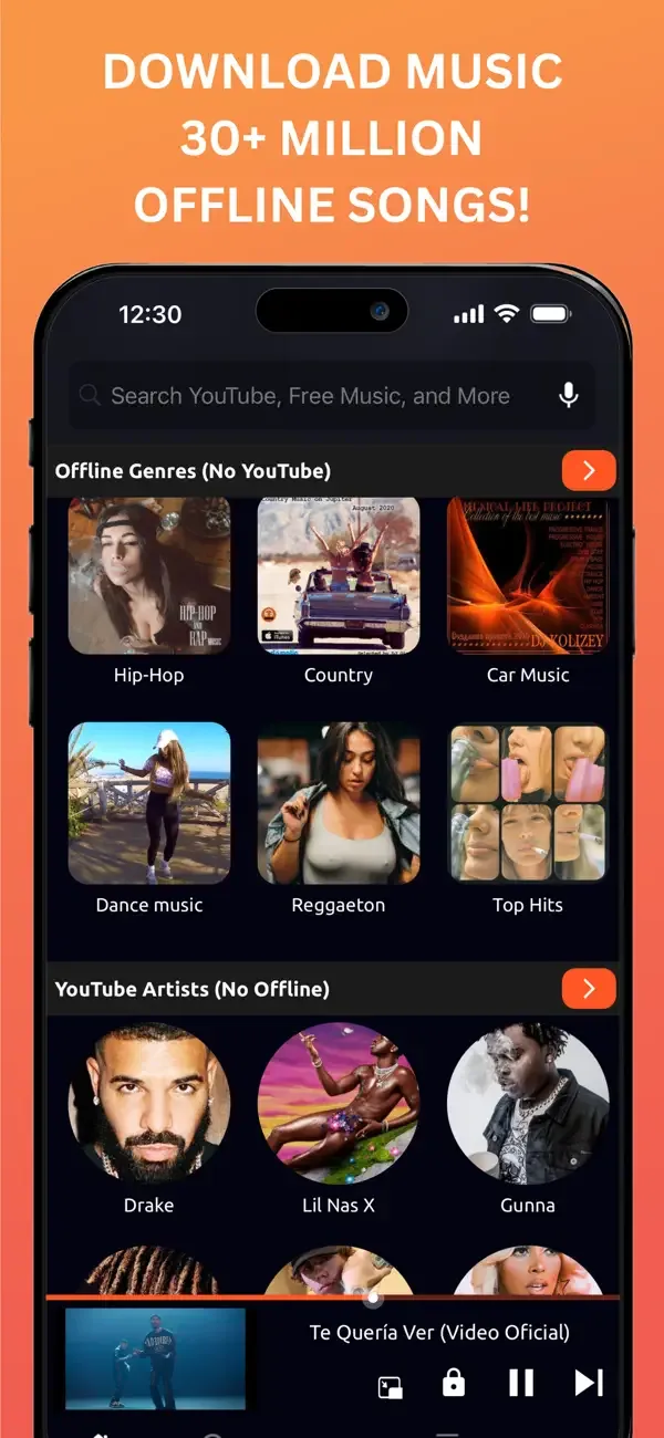 Завантажувач музики програвач screenshot 4