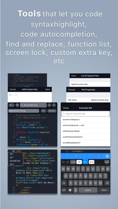 Koder Code Editor screenshot 4