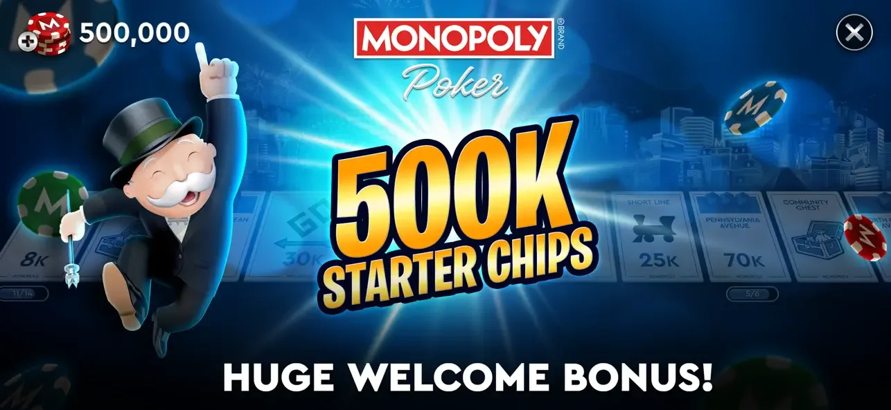 MONOPOLY Poker Техаський Покер screenshot 2