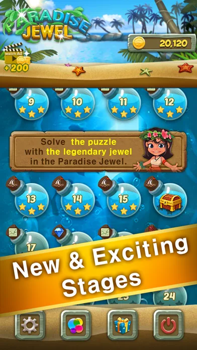 Paradise Jewel: Puzzle Match 3 screenshot 2