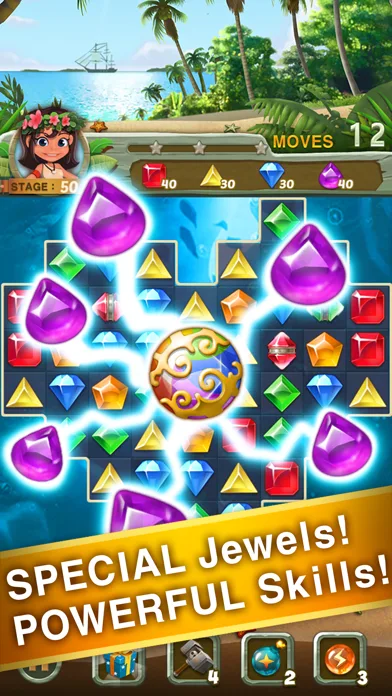 Paradise Jewel: Puzzle Match 3 screenshot 3
