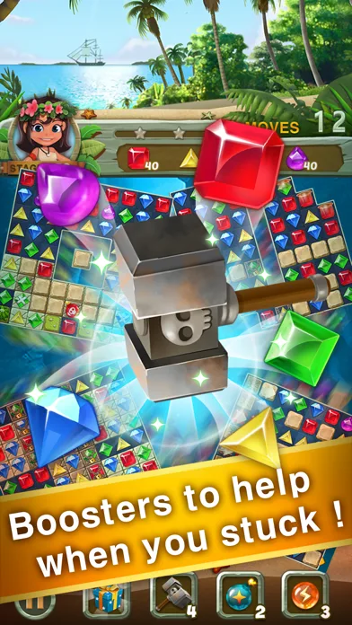 Paradise Jewel: Puzzle Match 3 screenshot 4