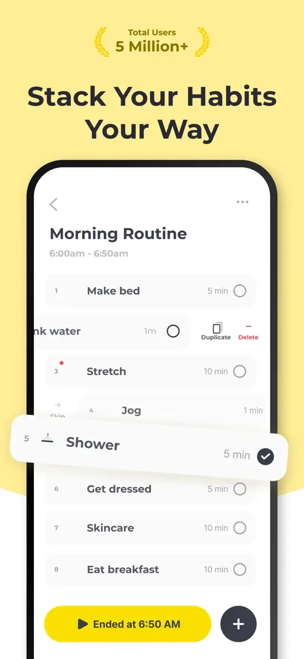 Structured Rutina + Habitos screenshot 2
