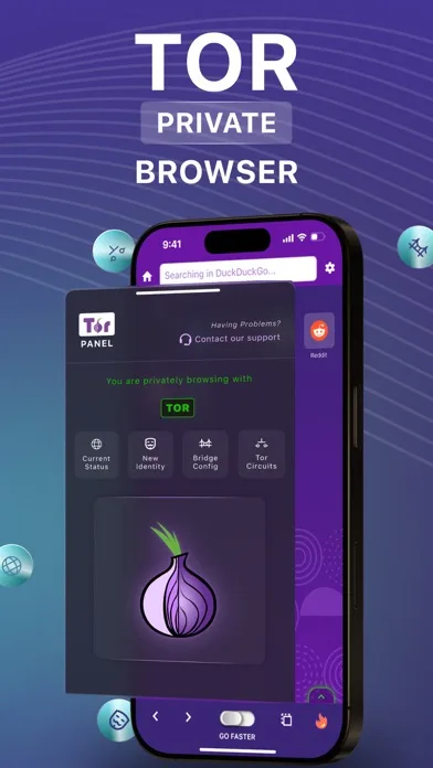 TOR Browser + VPN, AdBlock screenshot 1