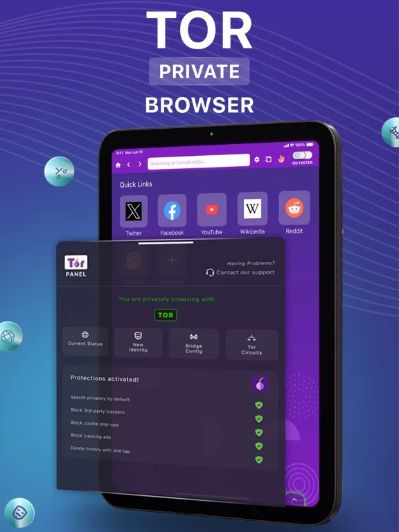 TOR Browser + VPN, AdBlock screenshot 5