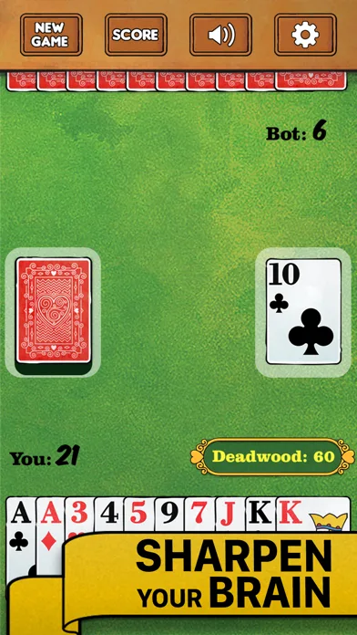 Gin Rummy Card Game Classic screenshot 3