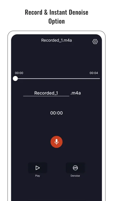 Reductor de ruido de audio screenshot 2