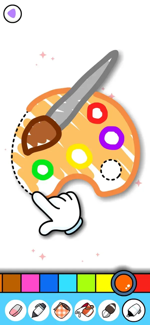 Painting for Kids Drawing Game screenshot 2