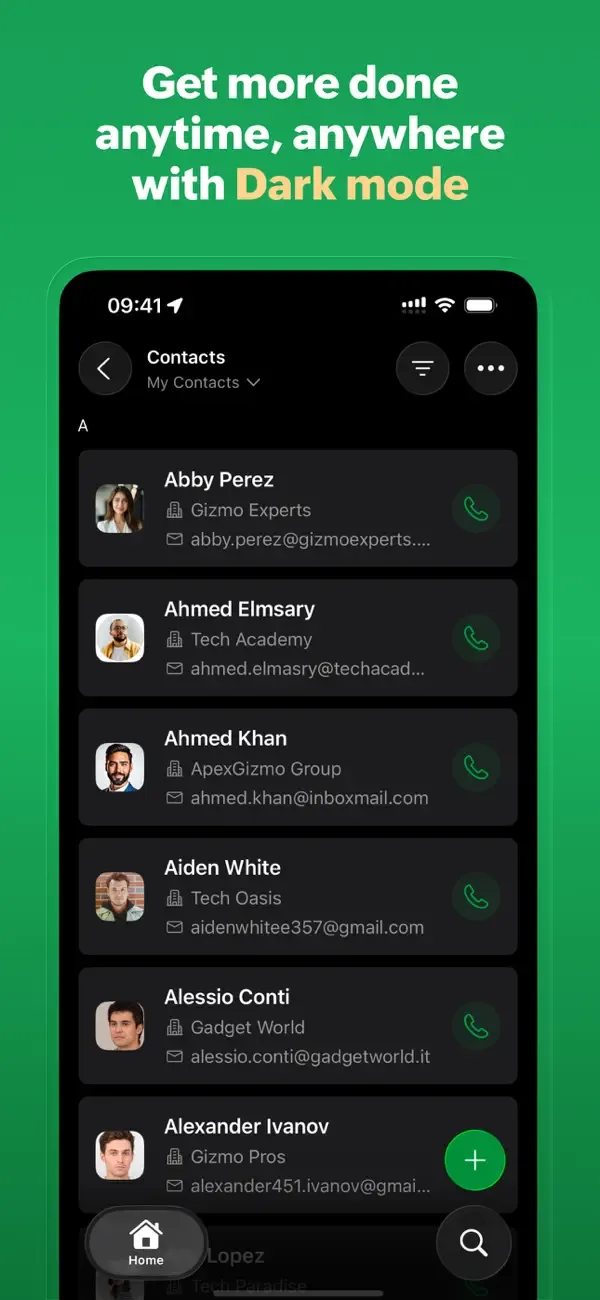 Bigin by Zoho CRM screenshot 2