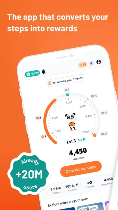 WeWard - Camina y gana screenshot 1