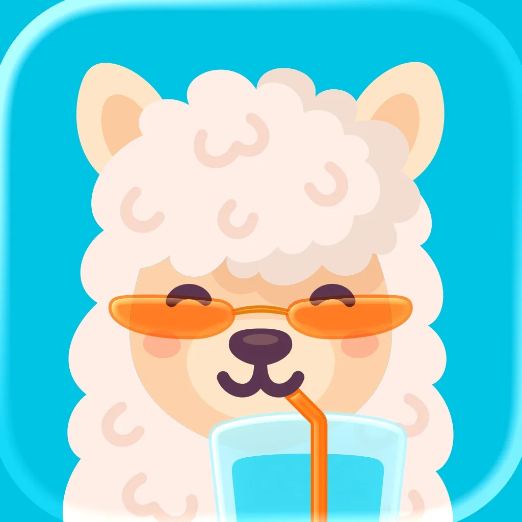 Баланс воды трекер Waterllama