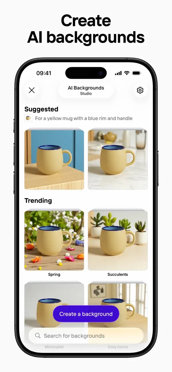 Photoroom: AI Редактор Фото screenshot 1