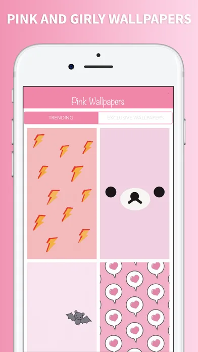 Pink Wallpapers para chicas screenshot 1