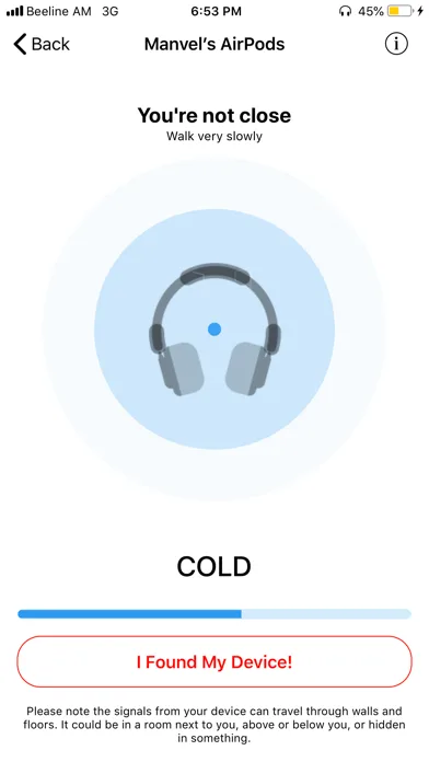 Encontrar Auriculares BLE screenshot 2