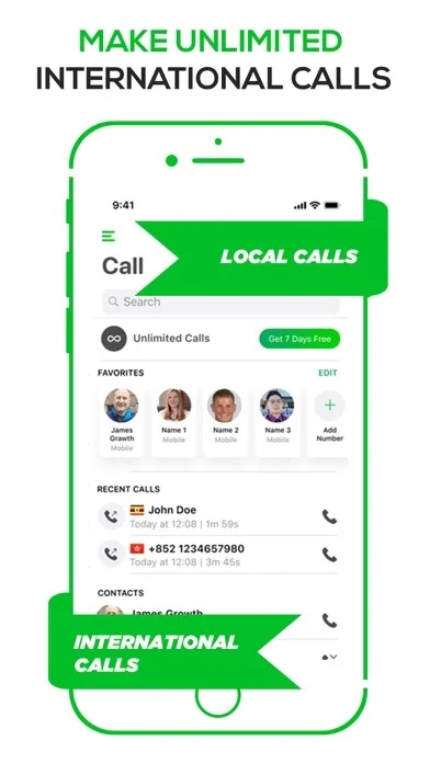 Call - WiFi Calling + Text App screenshot 4