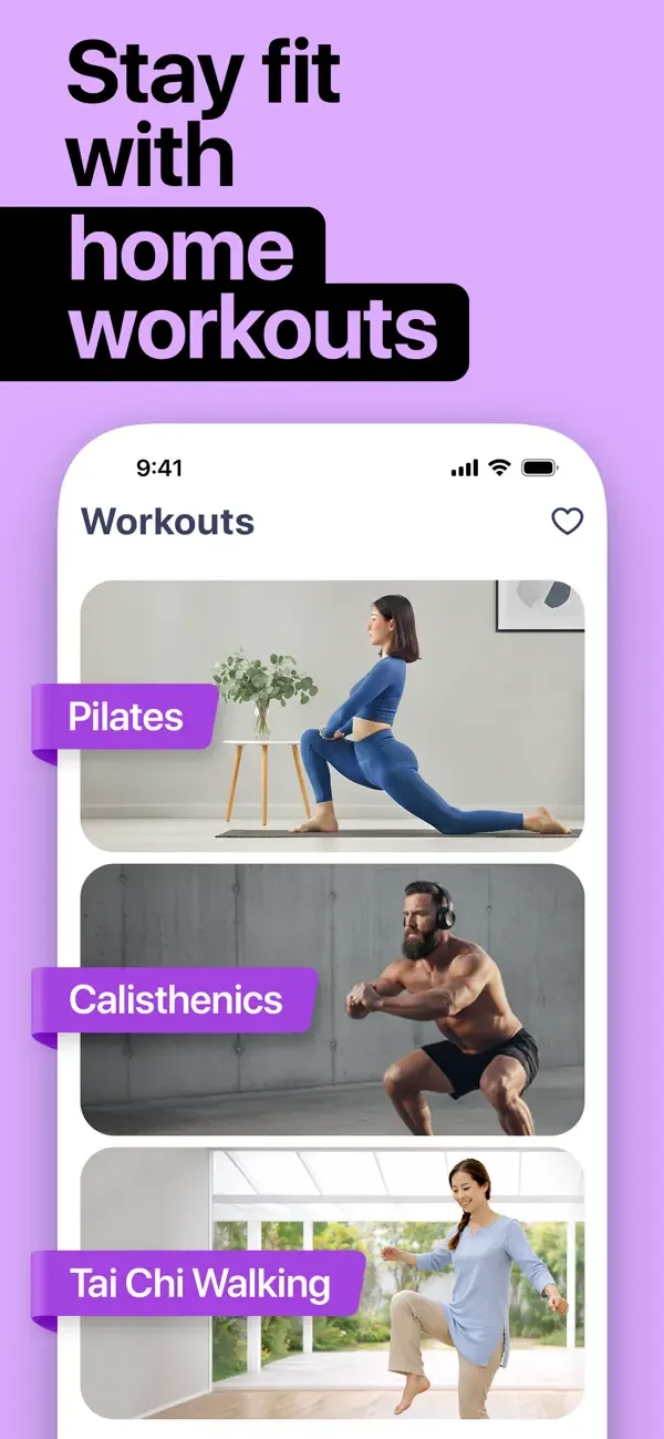 HitFit: Exercise App for Women screenshot 1