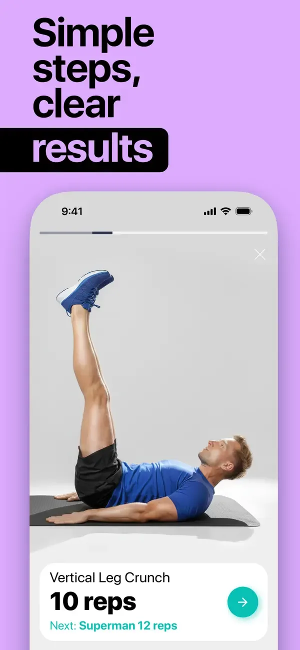 HitFit: Exercise App for Women screenshot 4