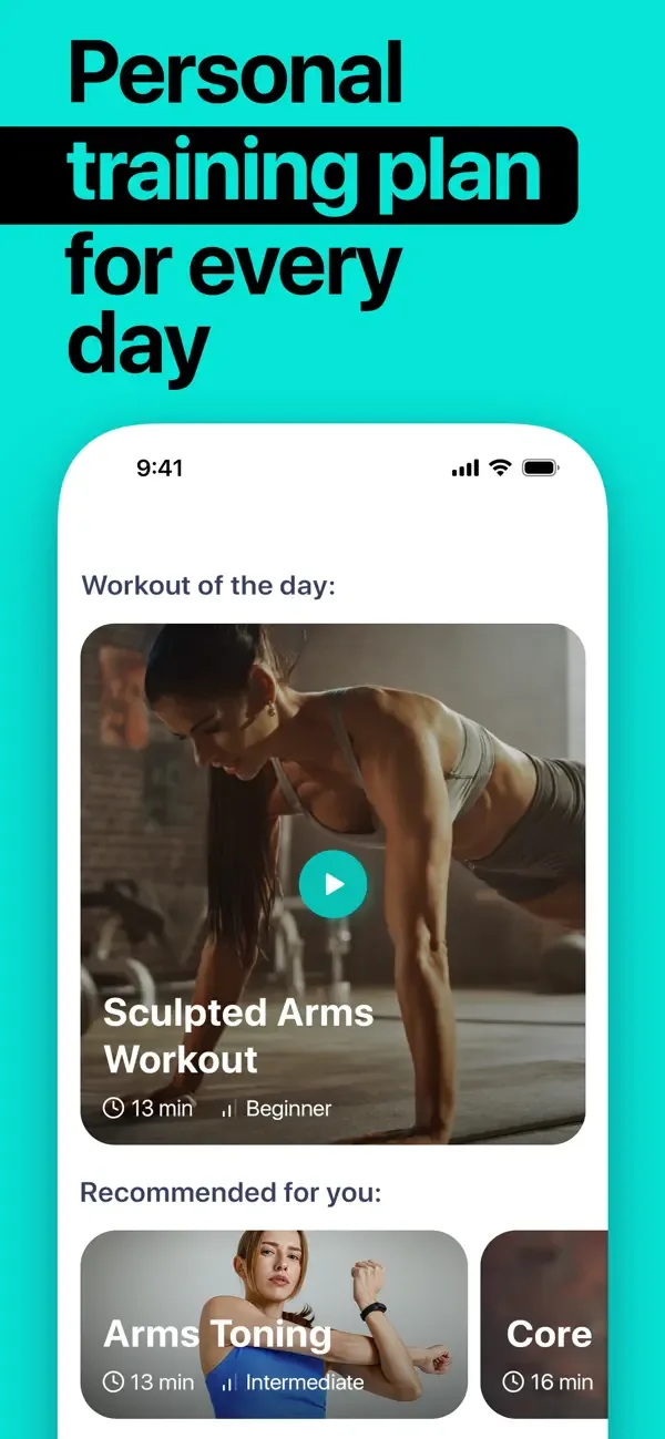 HitFit: Exercise App for Women screenshot 5