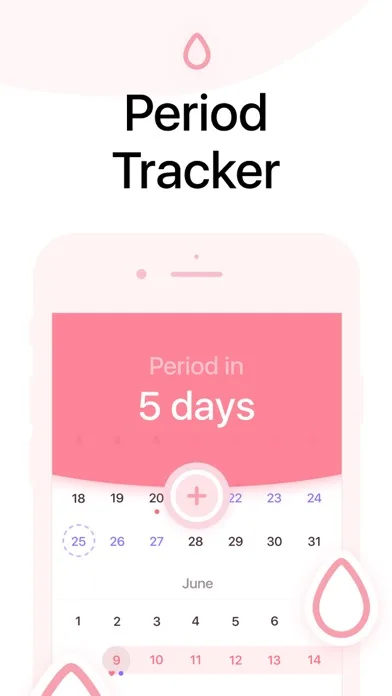 Calendario menstrual ゜ screenshot 2