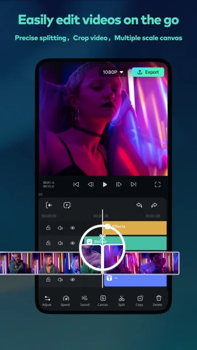 Filmora HD - Editor de vídeos screenshot 3