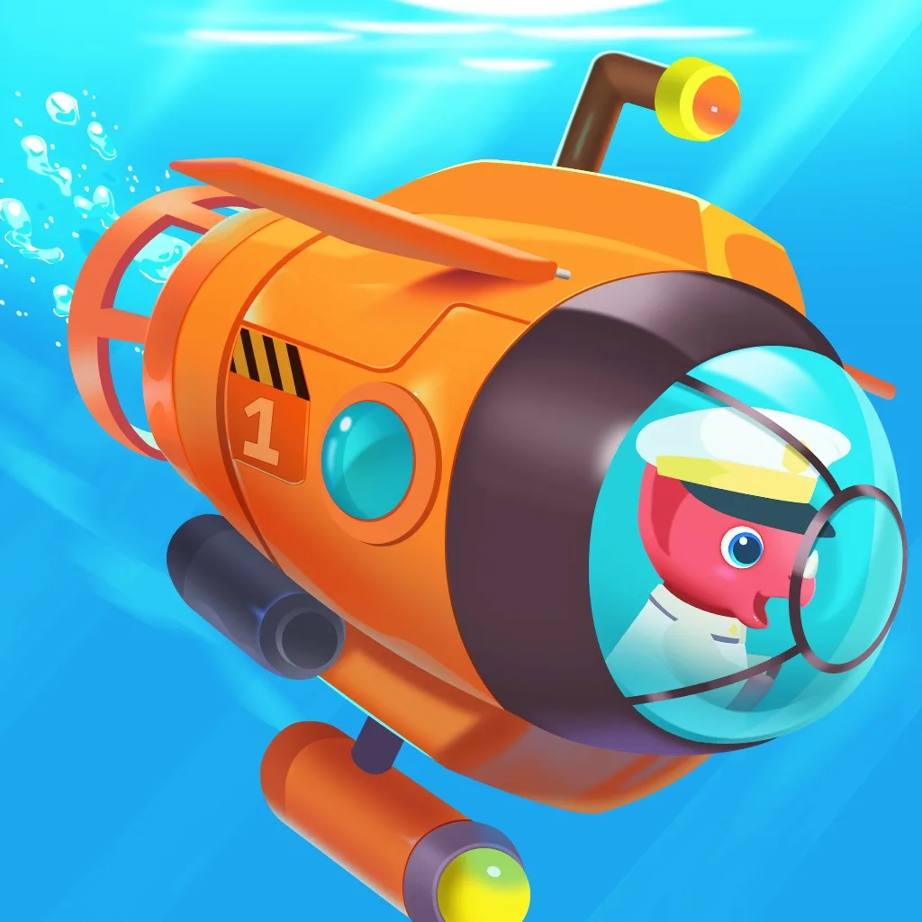 Submarino-dinosaurio infantil