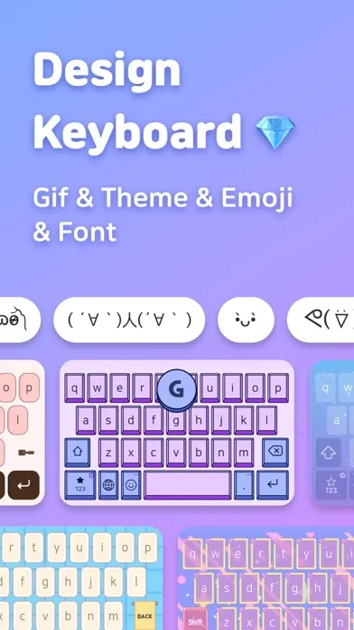 Teclado Diseñado -tema, emoji screenshot 1