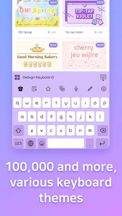Teclado Diseñado -tema, emoji screenshot 2