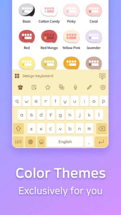 Teclado Diseñado -tema, emoji screenshot 5