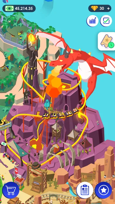 Idle Theme Park - Tycoon Game screenshot 2