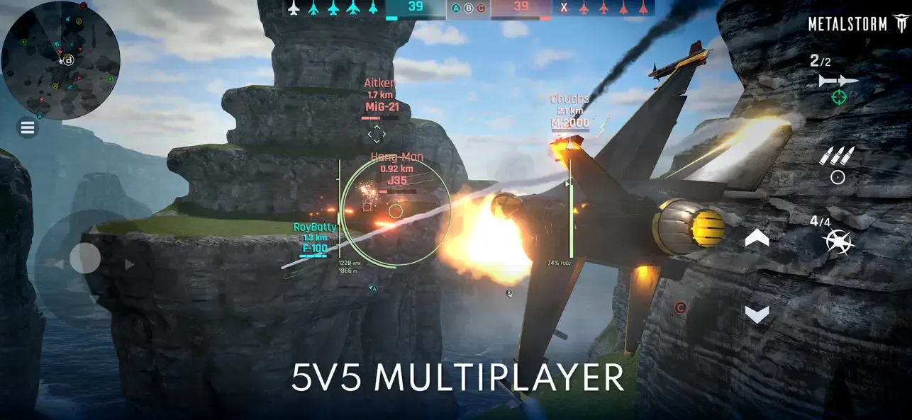 Metalstorm: Aviones de Guerra screenshot 1