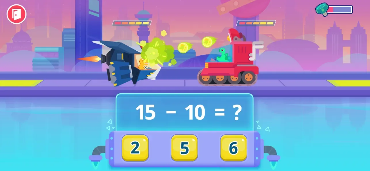 Mate Dino - juegos para niños screenshot 1