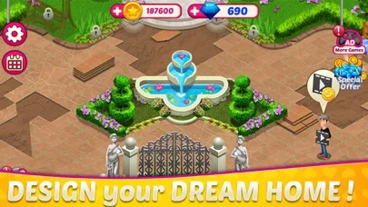 Будинок Дизайн & Home Match 3 screenshot 1