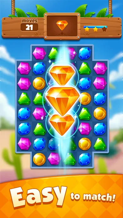 Jewel Adventure - Match 3 Game screenshot 1