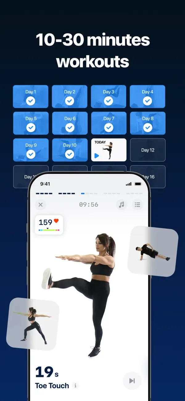 Fitify: Фитнес тренировки дома screenshot 4