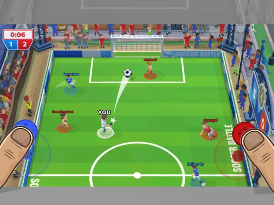 Футбол: Soccer Battle screenshot 4