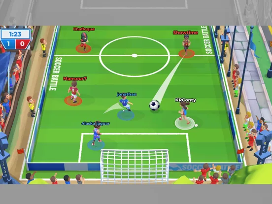 Футбол: Soccer Battle screenshot 5