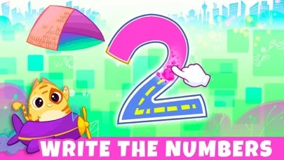 Bibi цифры игры Счет и Учимся screenshot 2