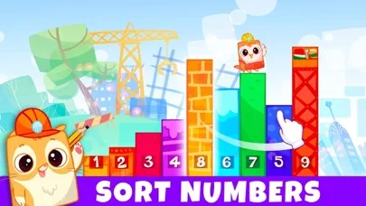 Bibi цифры игры Счет и Учимся screenshot 4