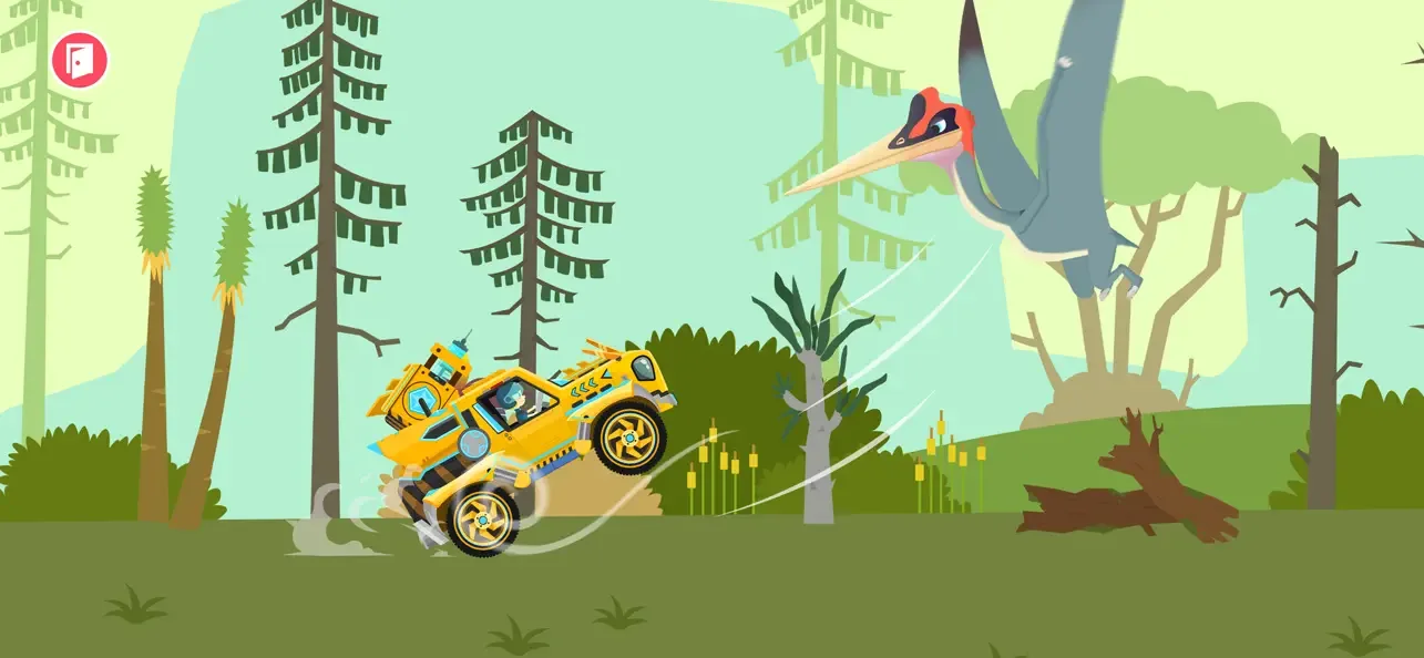 Juego de guardia dino p/ niños screenshot 2