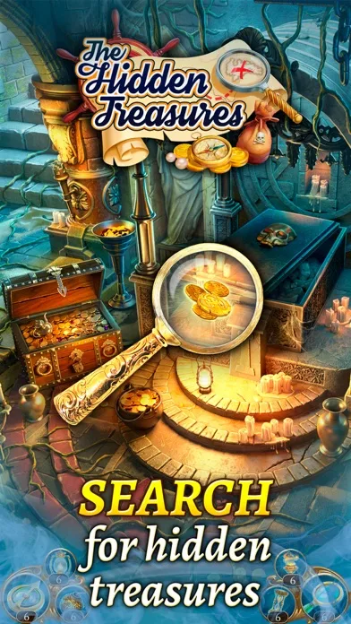 The Hidden Treasures・3 в ряд screenshot 1