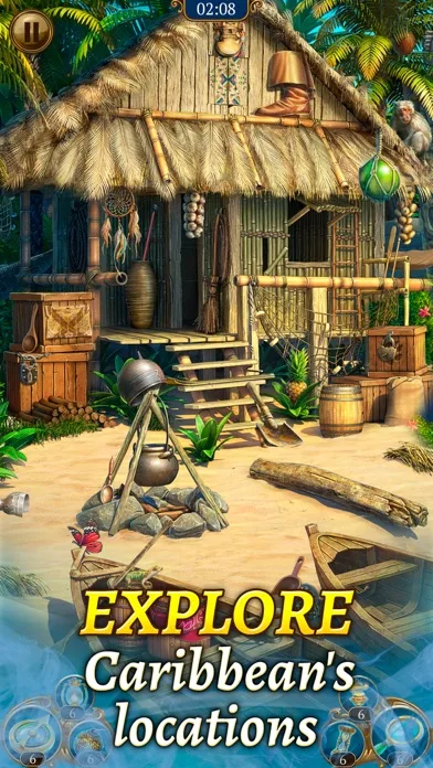 The Hidden Treasures・3 в ряд screenshot 2