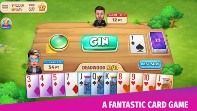 Gin Rummy: Juego de cartas screenshot 1