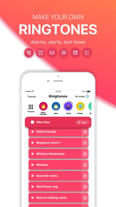 Ringtones HD: Tonos de Llamada screenshot 1