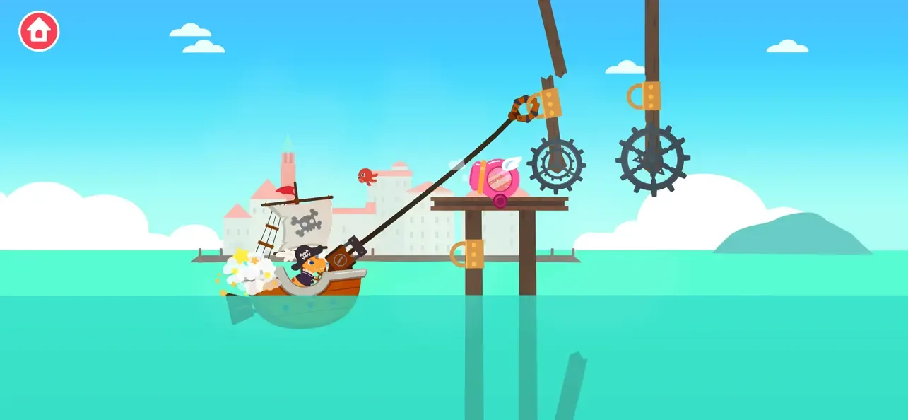 Juegos de dinosaurios piratas screenshot 2