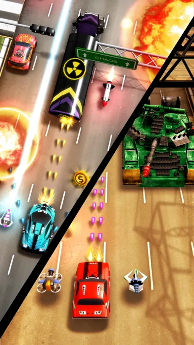 Chaos Road: Carreras y Combate screenshot 1