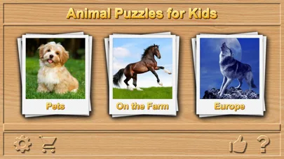 Animales Juego de Rompecabezas screenshot 1