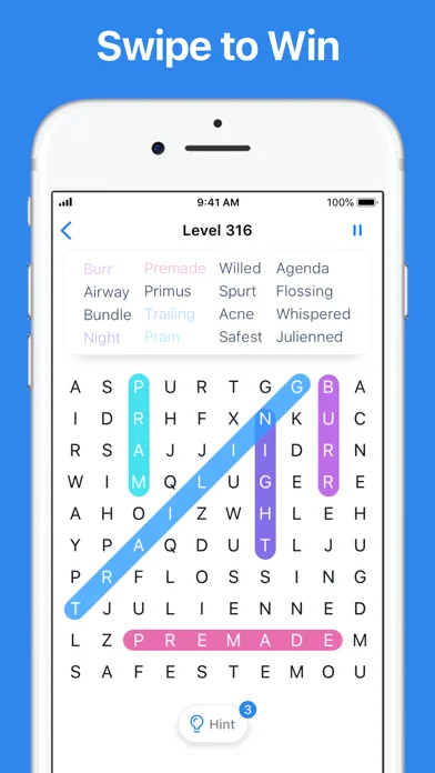 Word Search - Поиск слов screenshot 3
