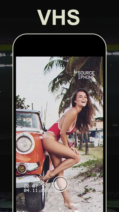 Vintage Camera, VHS Cam Editor screenshot 1