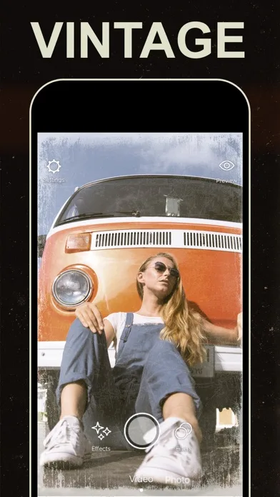 Vintage Camera, VHS Cam Editor screenshot 2